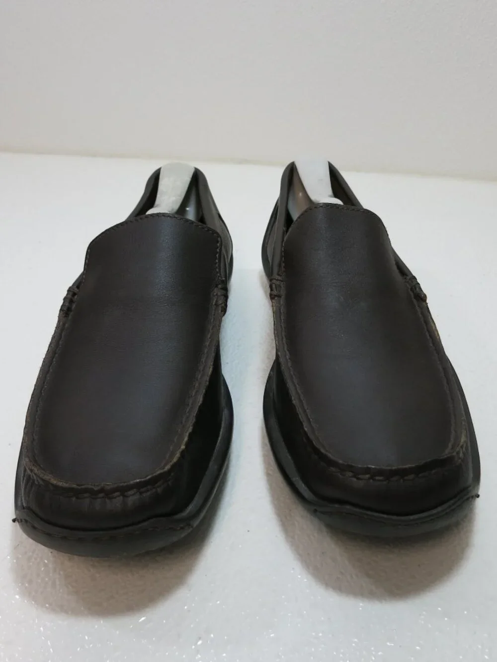 Banana Republic Handsewn Moccasin Leather Casual Comfort Footwear Shoes 9.5 D
